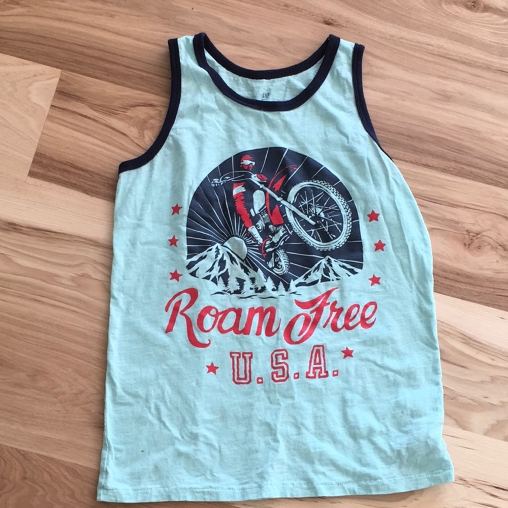 Roam free boys tank